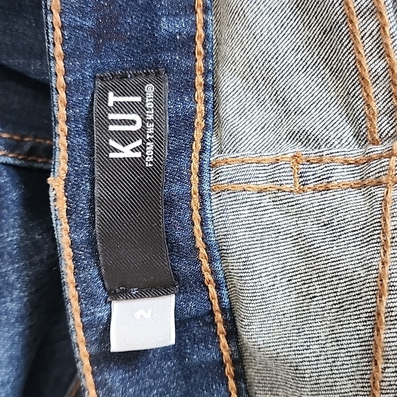 Kut From The Kloth Blue Skinny Jeans/ Size 2 - Picture 3 of 11